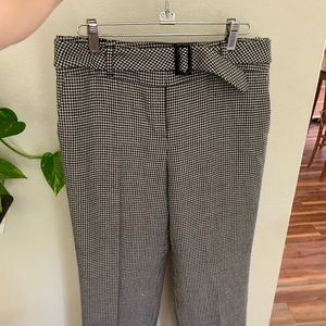 Plaid dress pants
